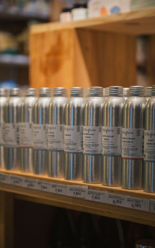 Épicerie en vrac, bouteilles consignées bio, Croquez Nature Ath